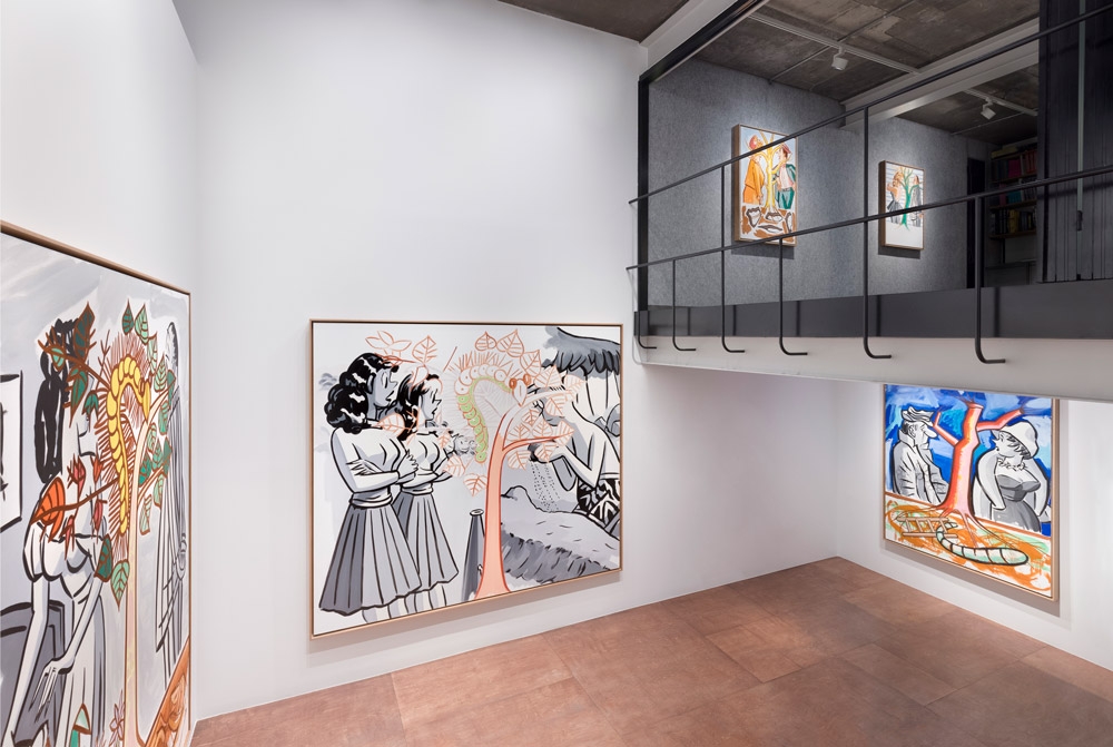 David Salle: Alchemy in Real Life, Installation view, Seoul