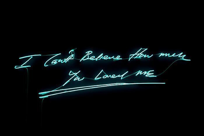 TRACEY EMIN I can&#039;t believe how much you loved me, 2012