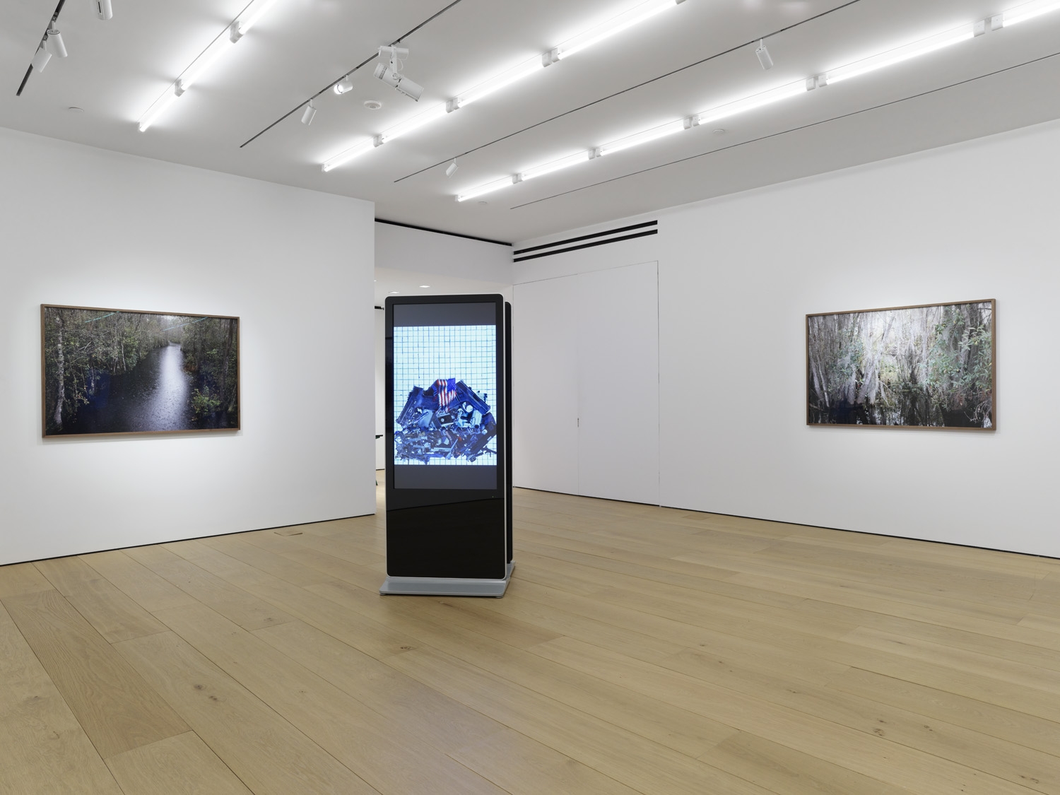 Third installation view of the exhibition Catherine Opie: Rhetorical Landscapes at Lehmann Maupin New York