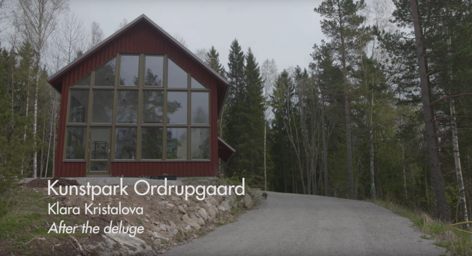 Klara Kristalova talks about, After the Deluge, 2015, created in correlation with Art Park Ordrupgaard,&nbsp;Charlottenlund, Denmark.