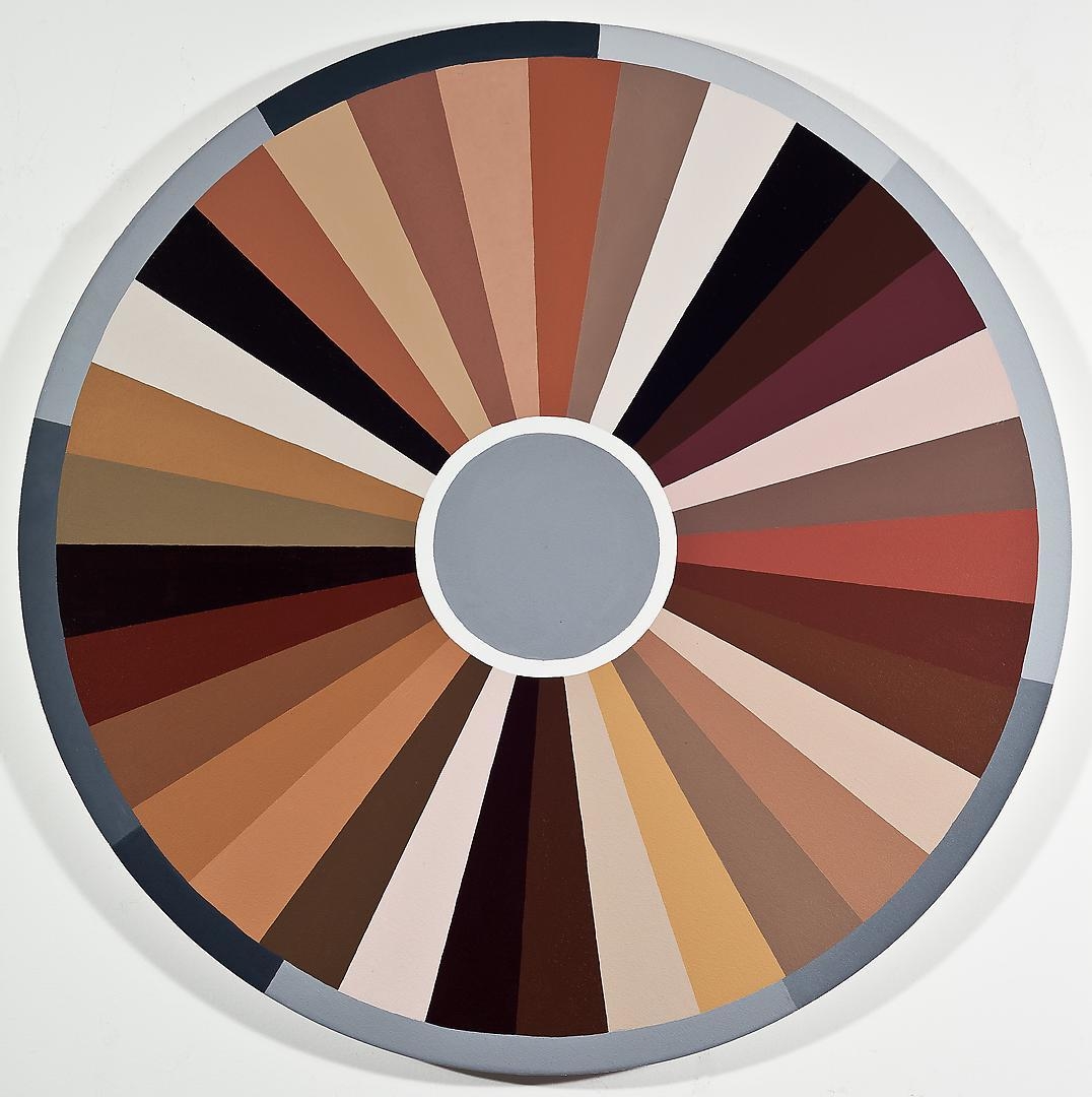 ADRIANA VAREJ&Atilde;O Polvo Color Wheel I (Seascape Series), 2014
