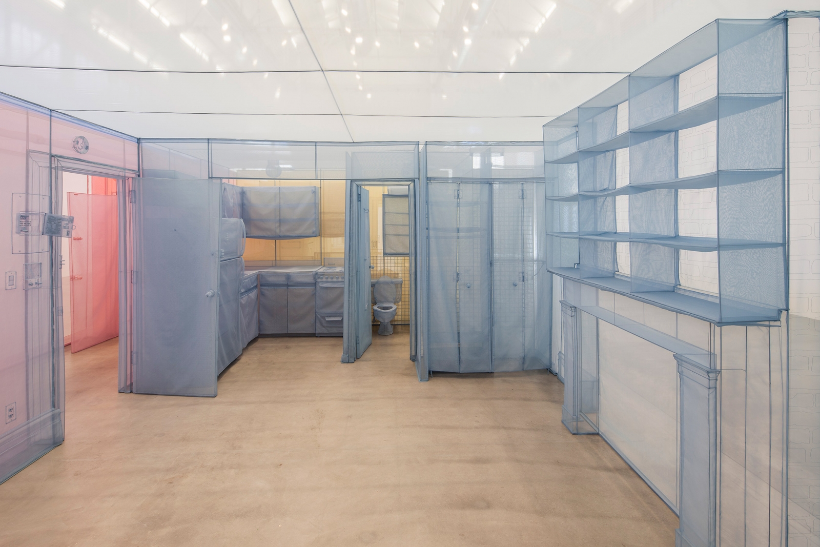 DO HO SUH, Apartment A, Unit 2, Corridor, and Staircase, 348 West 22nd Street, New York, NY 10011, USA