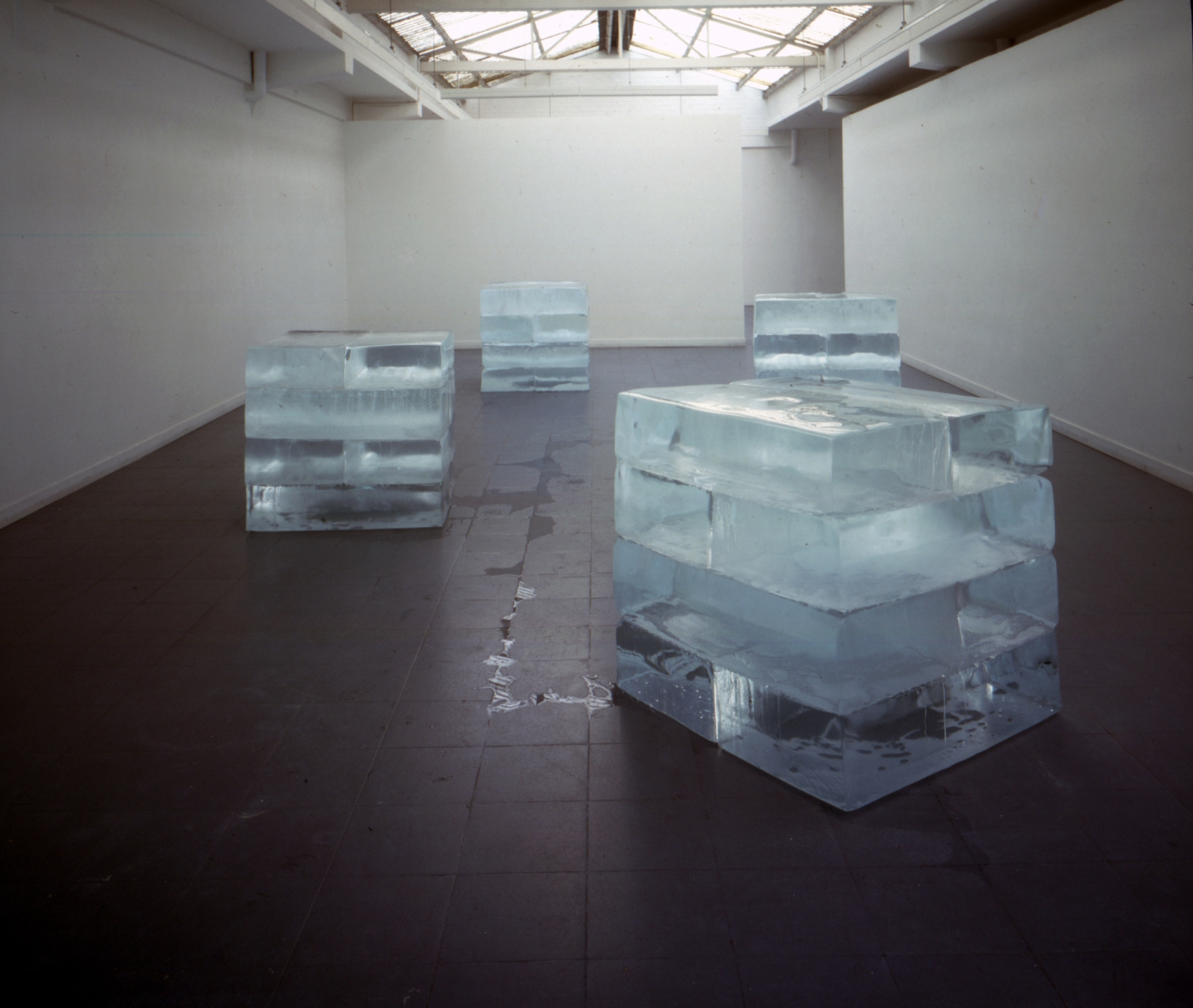 absolute, 1996, Four cubes of ice