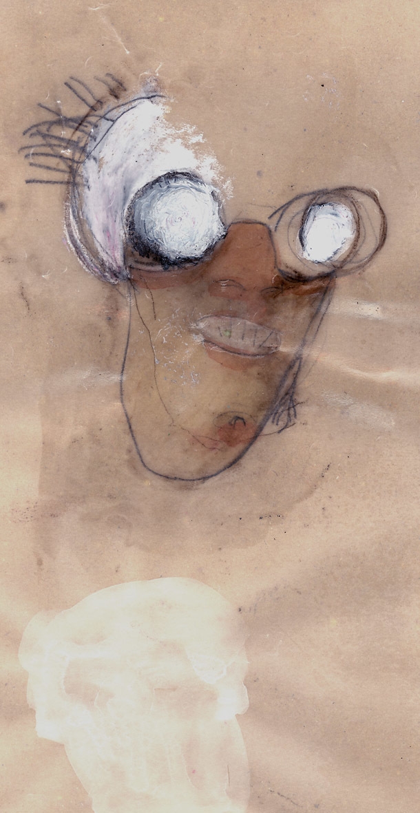  Il Coccodeista (Self-portrait with pechan prisms), 1997