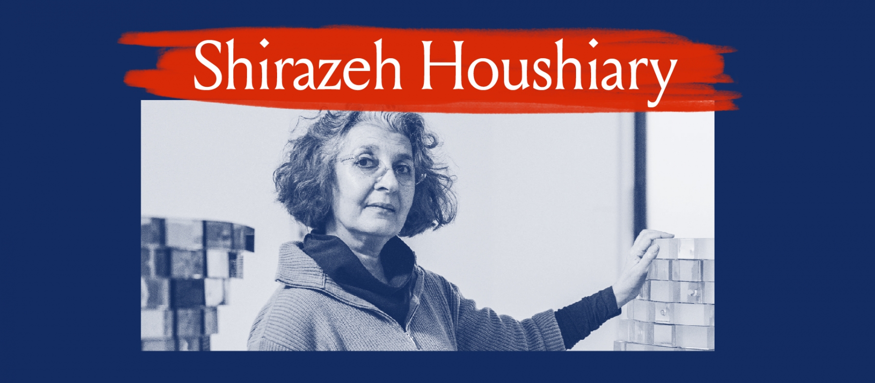 Shirazeh Houshiary Portrait Banner