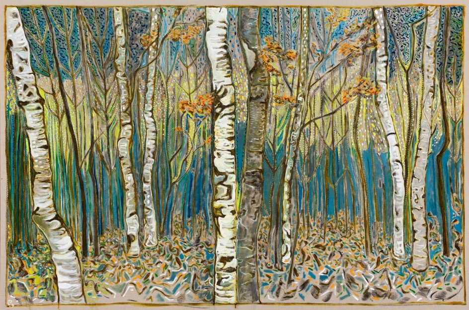 BILLY CHILDISH birch wood, 2015