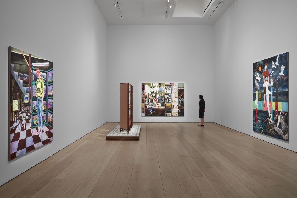 Hernan Bas,&nbsp;TIME LIFE, Installation view, Lehmann Maupin, New York, 2019&ndash;2020